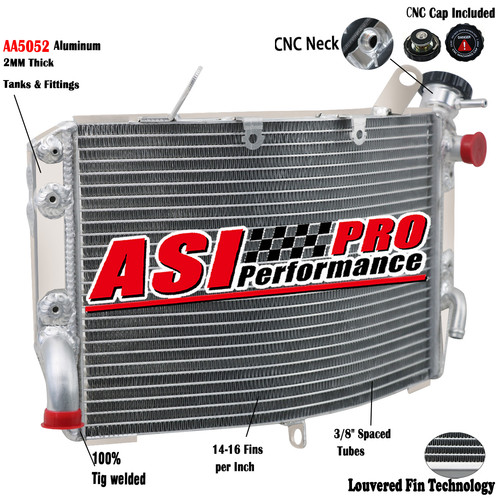 Radiatore alluminio per yamaha - radiatore,
