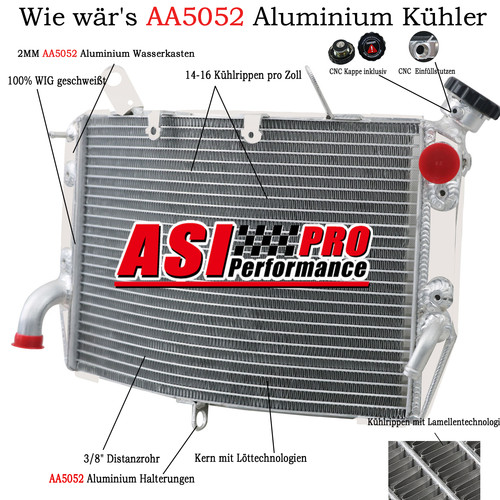 Radiatore racing alluminio per - radiatore,